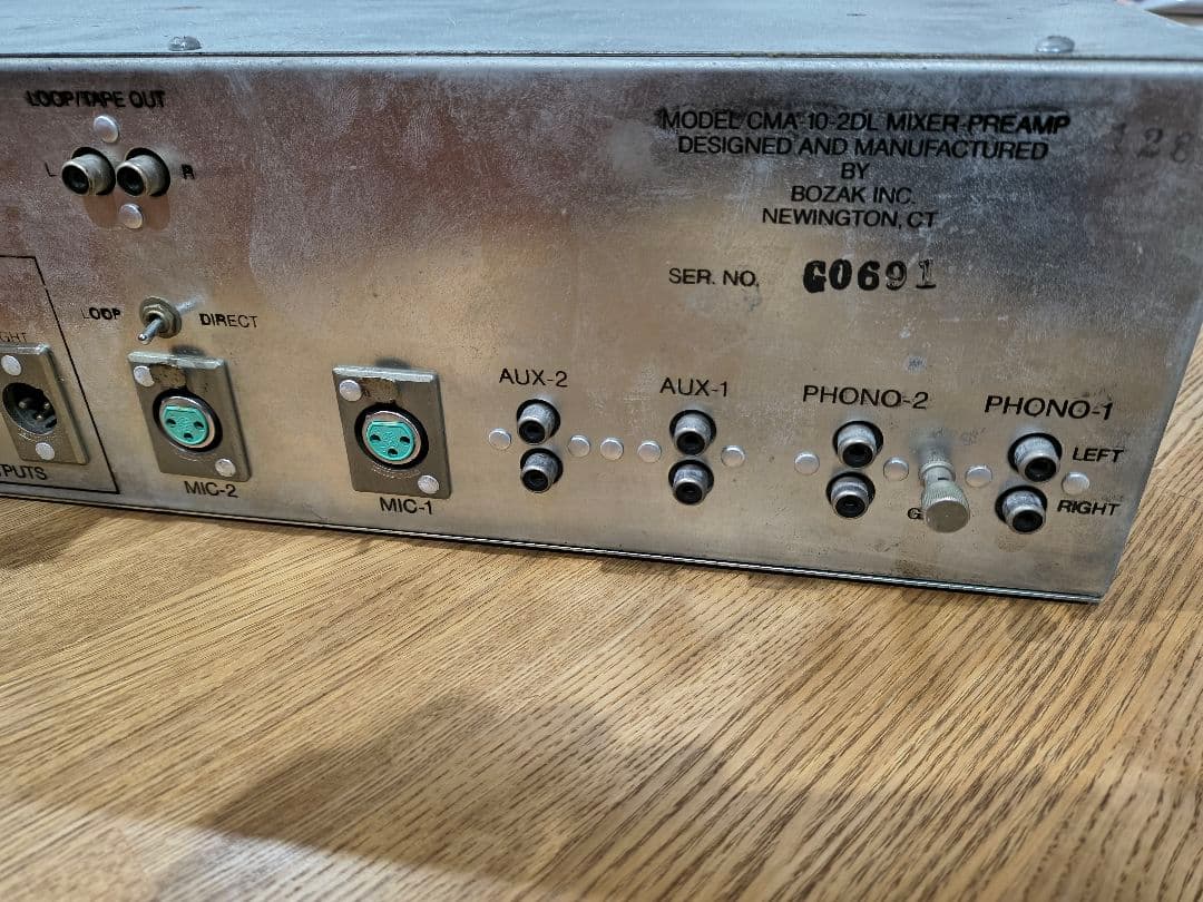 Bozak CMA 10-2DL ロータリーミキサー