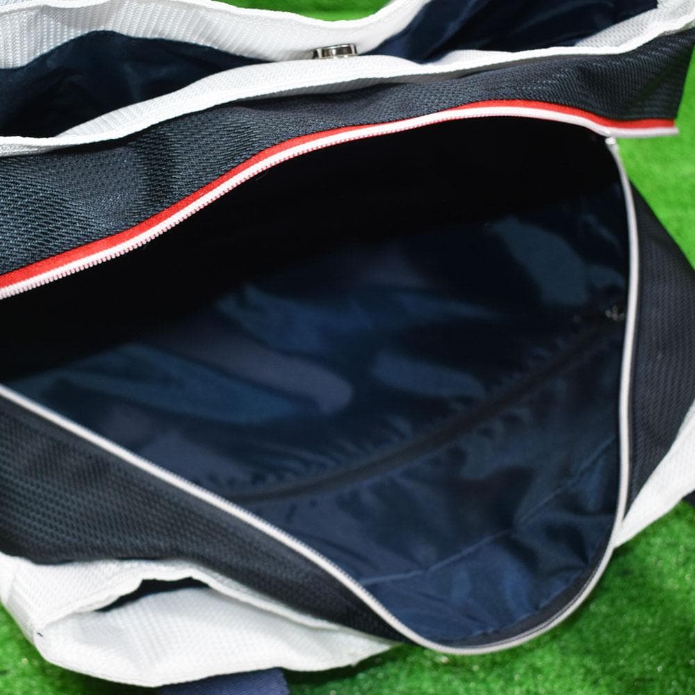 トミーヒルフィガー ゴルフ 大判トートバッグ【ホワイト/ネイビー】新品！