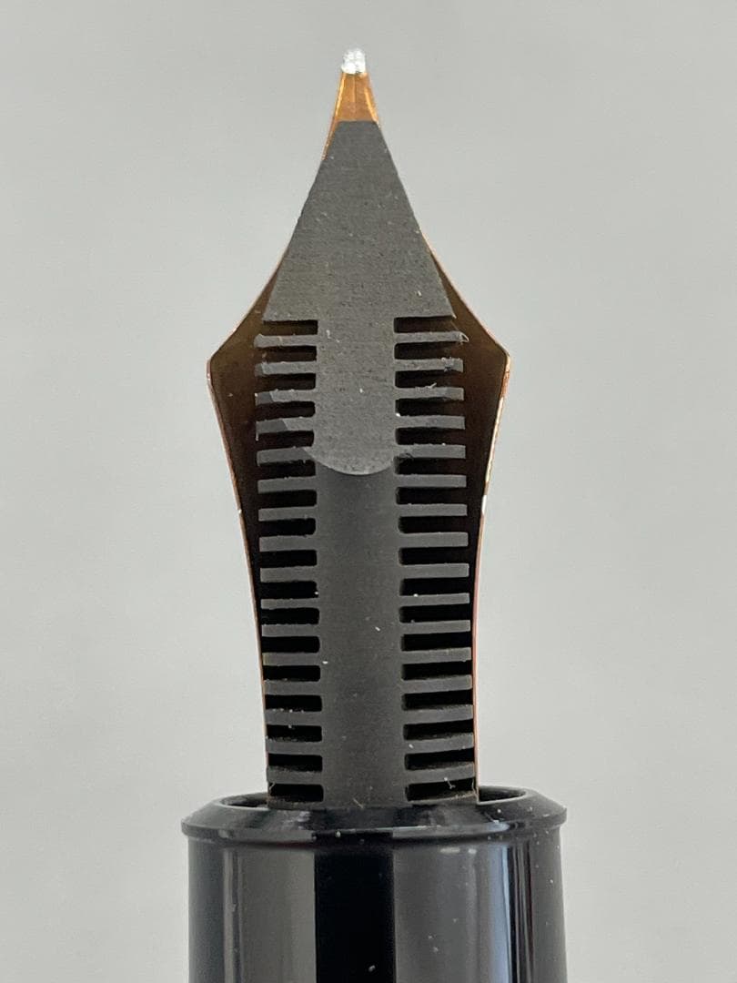 【未使用】モンブラン万年筆149 14C なで肩 首軸一体型 エボナイト芯