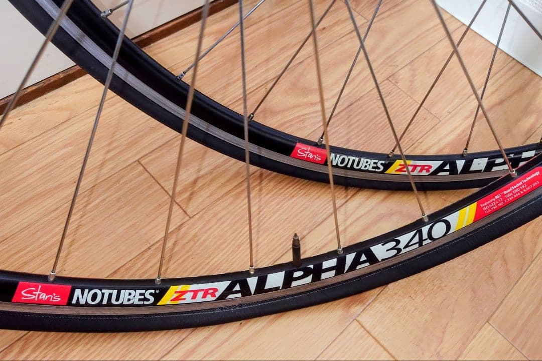 Stan's NOTUBES ZTR ALPHA340 ＋ DURA-ACE