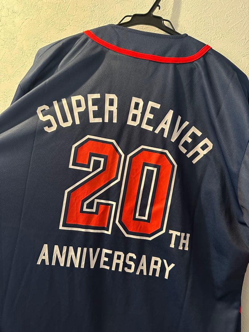 SUPER BEAVER ベースボールTシャツ ネイビー XLサイズ