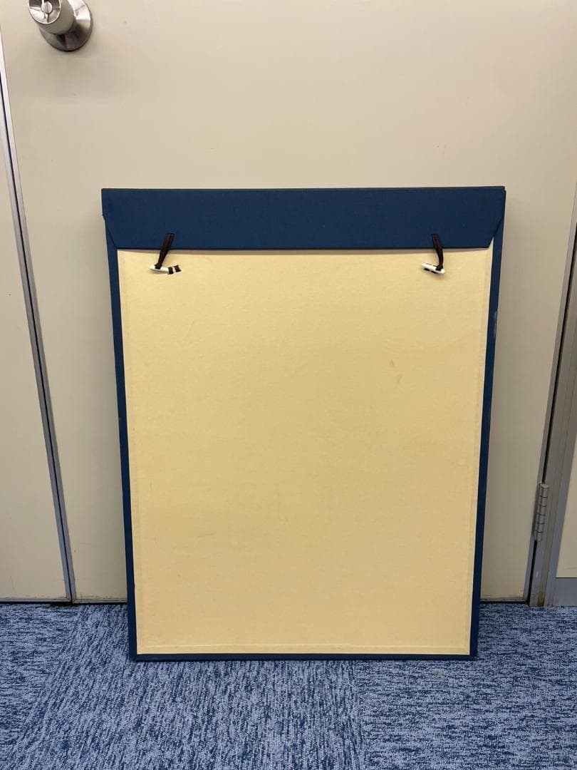 小林古径 「柿」清水光芸社 古裂会 限定品1/50 額装73ｘ56㎝