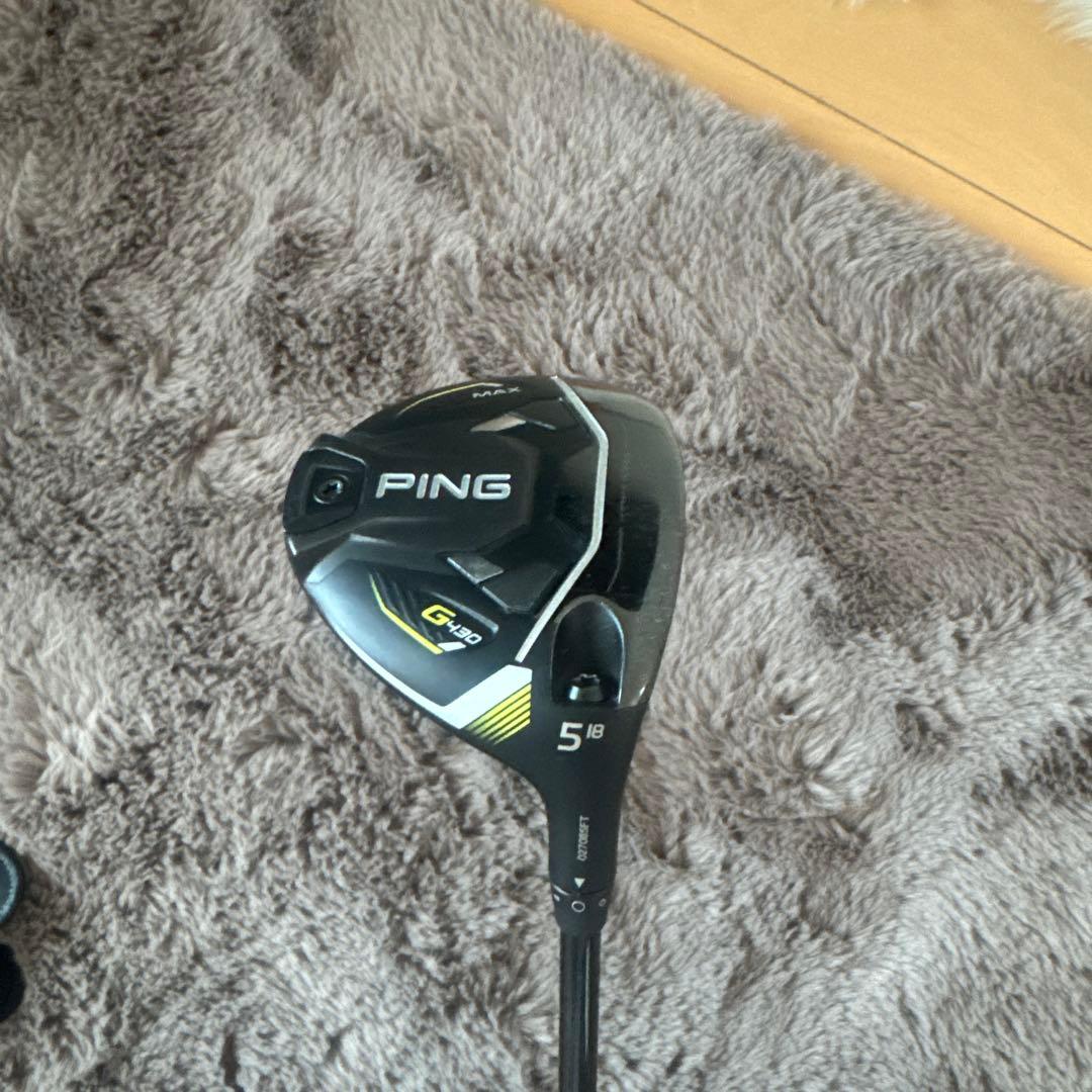 PING G430 MAX 5W テンセイ1kコア 7S