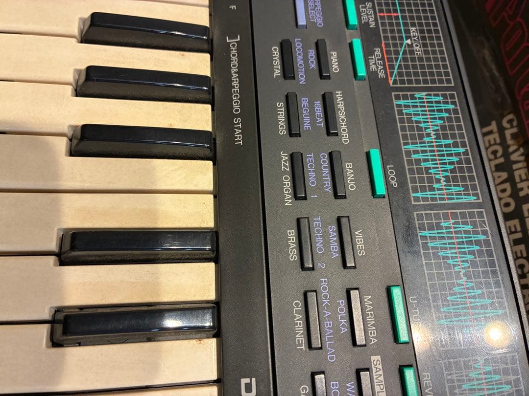 レア　美品動作確認済　ヤマハ　ボイスサンプラー　VSS-30 シンセサイザー