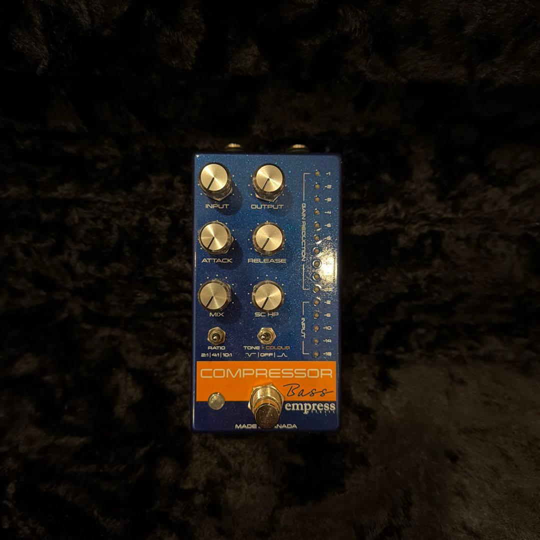 ベース Empress Effects Bass compressor Blue