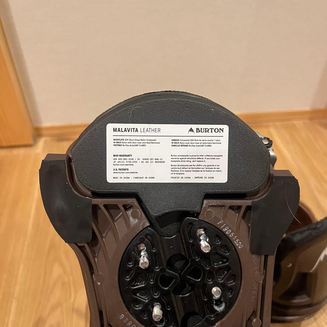 BURTON MALAVITA ビンディング　レザー　サイズM