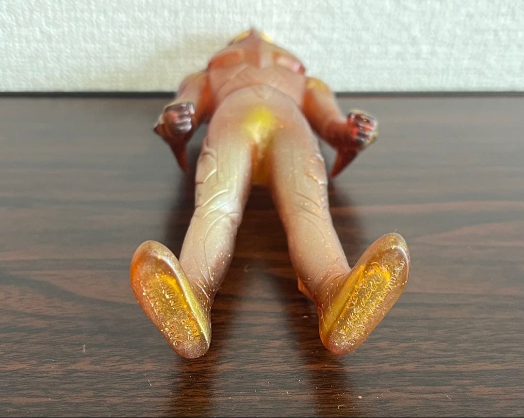 ウルトラマンネクサス ジュネッス クリア ラメ ソフビ 限定 ゴールド