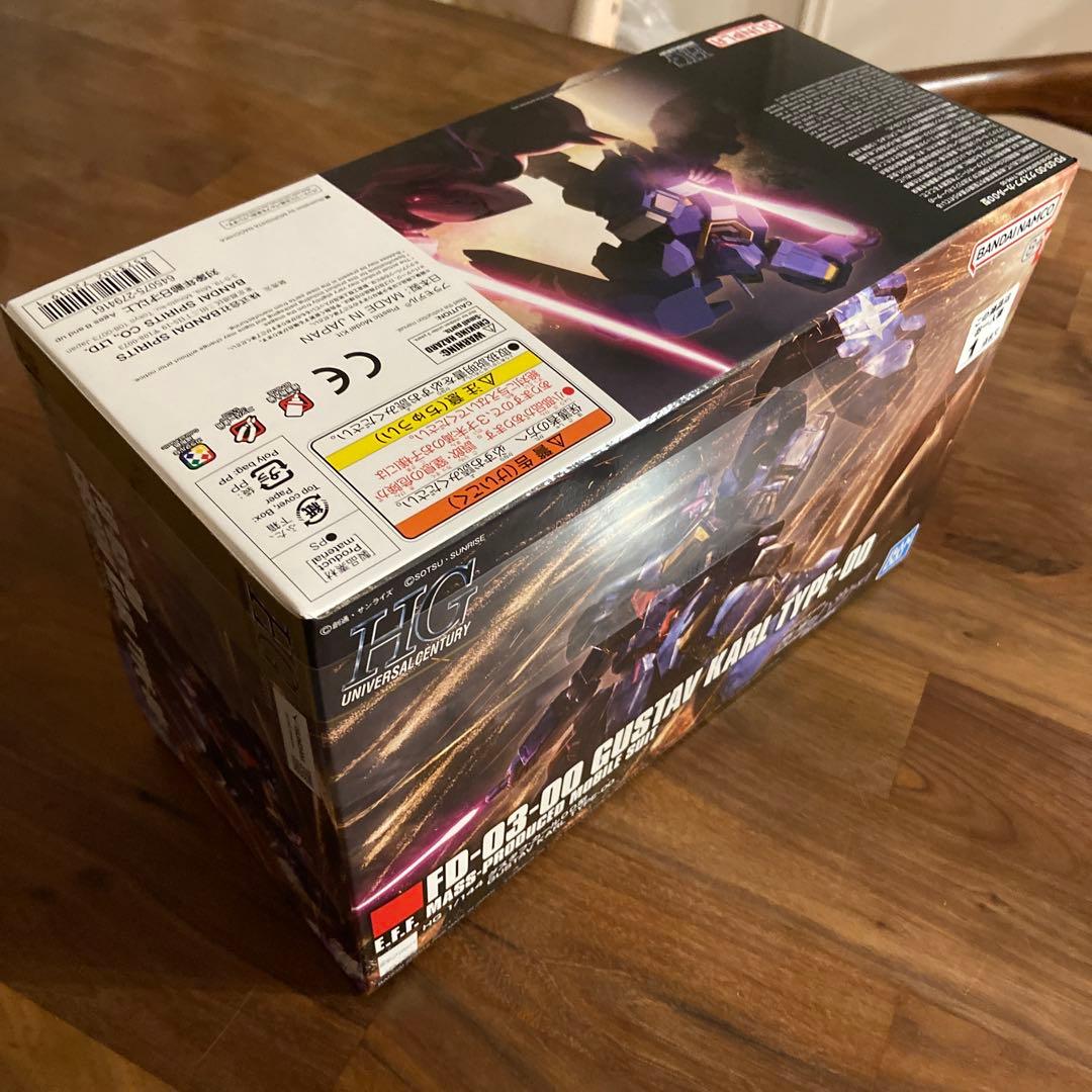 ガンプラ　HG シャリア専用リック・ドム(GQ) HG グスタフ・カールOO型