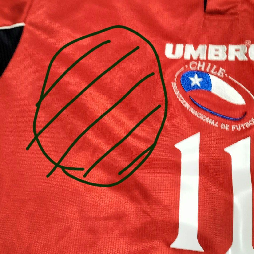 UMBRO 2000年　チリ代表　マルセロ・サラス　ユニフォーム