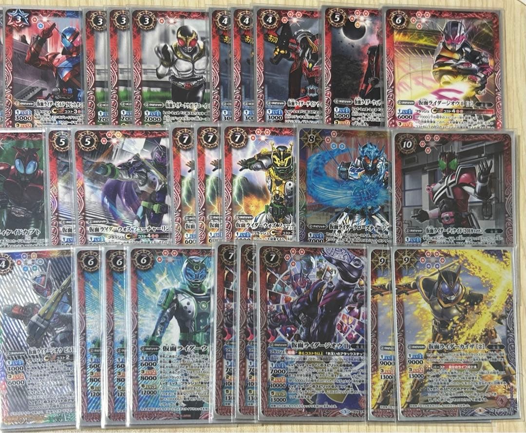 【スリーブ付き】BS バトスピ 赤 仮面ライダージオウ デッキ
