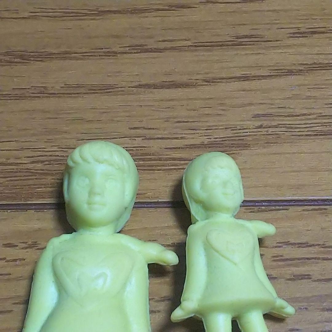 超人戦隊バラタック ユリ 大小 消しゴム 昭和レトロ ロボットアニメ