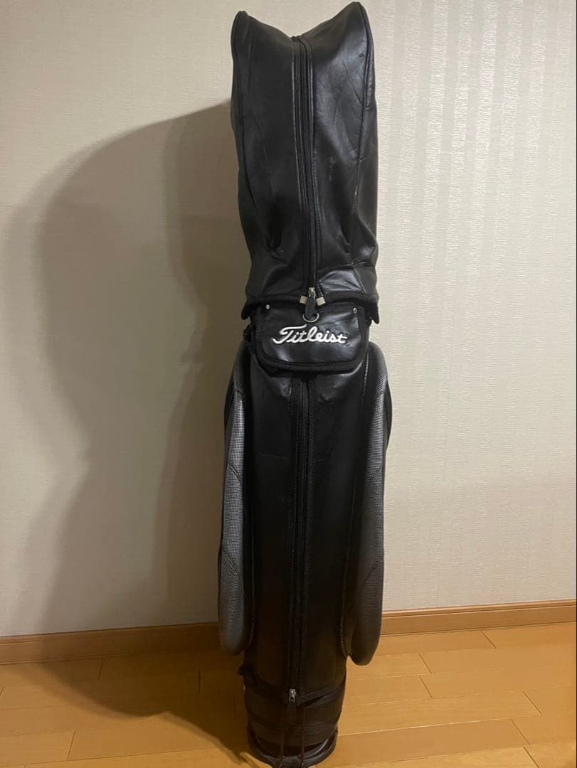 Titleist キャディバッグ 黒/金