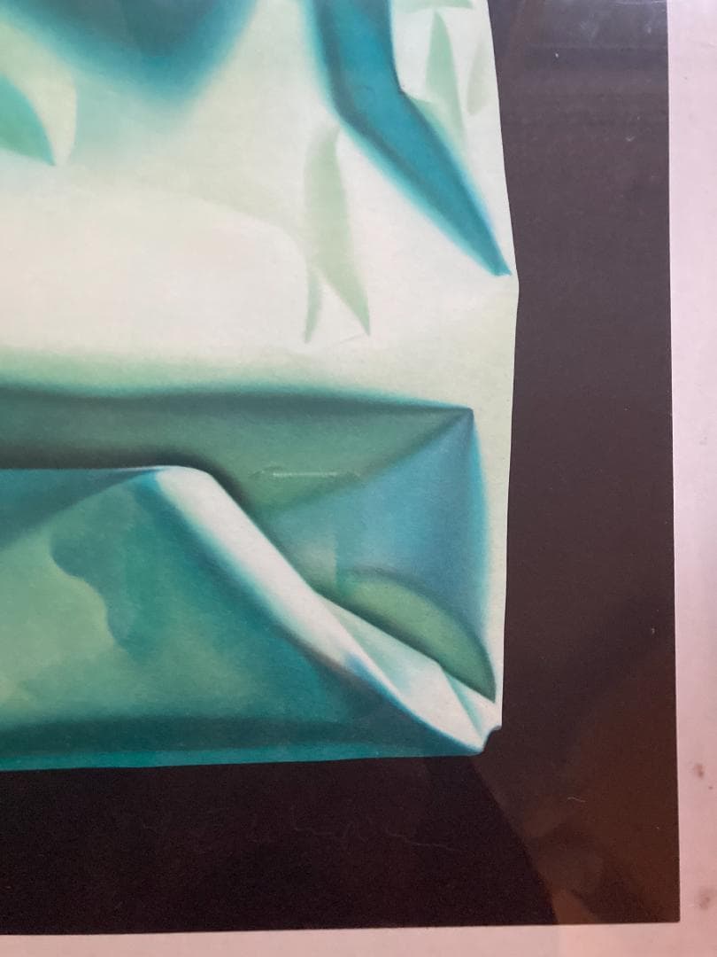 ユルヨ・エーデルマン 「緑の包み」 リトグラフ　直筆サイン入り