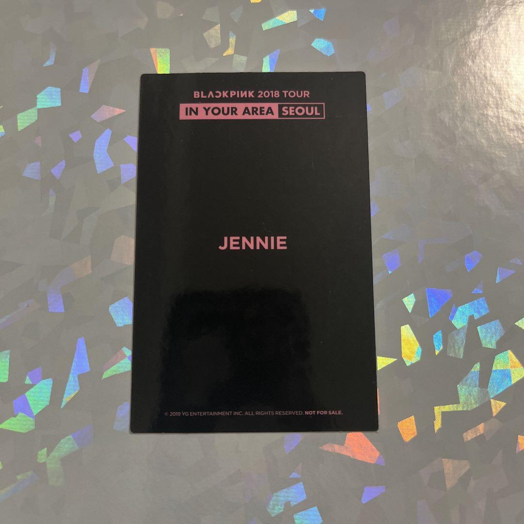 BLACKPINK 2018 TOUR SEOUL DVD トレカ　ジェニ