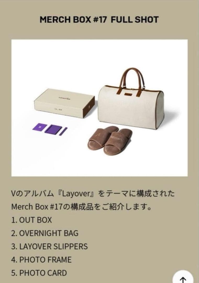 【新品】BTS MARCH BOX 17 マーチボックス テテ V新品未開封