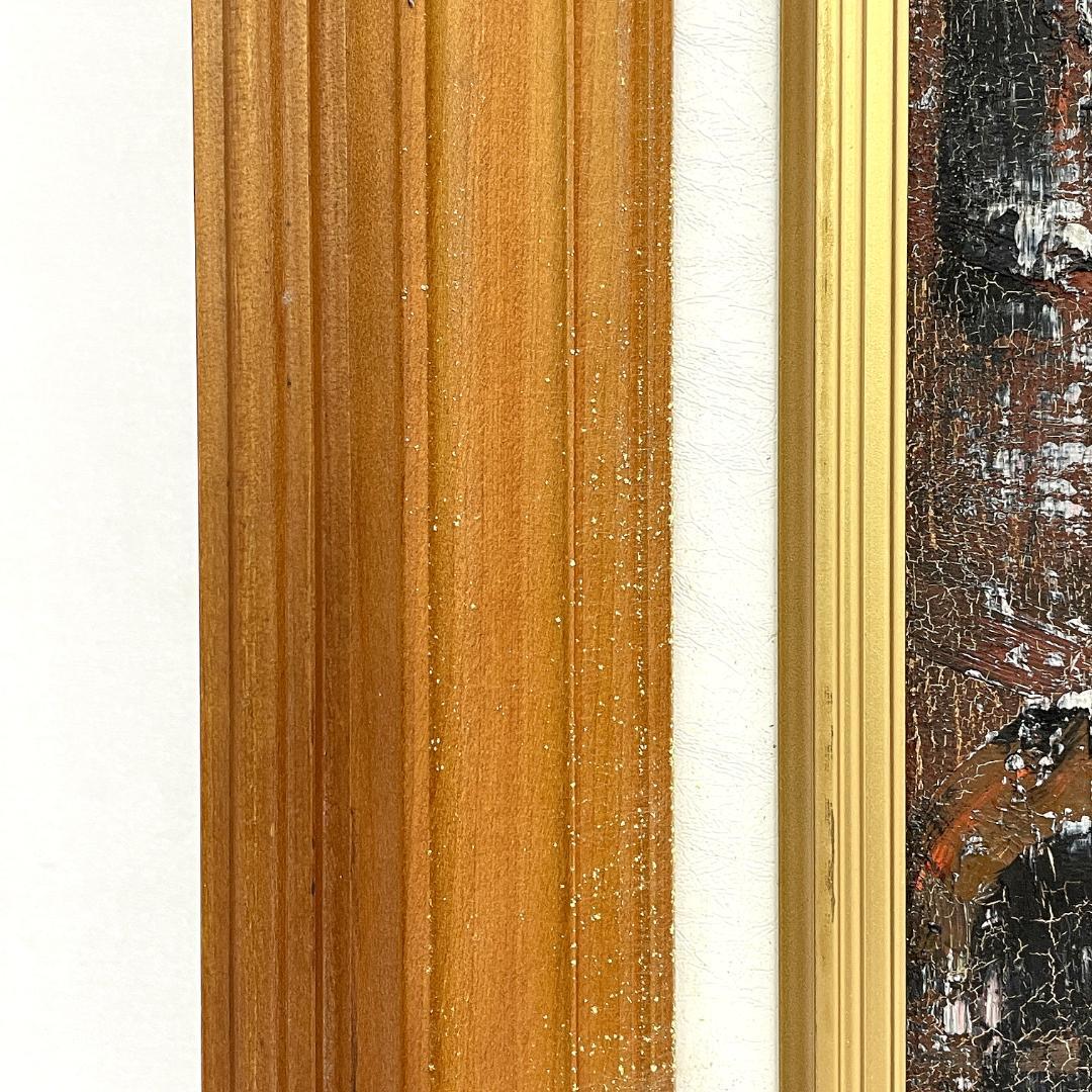 真作保証 T.HIKINO 曳野豊重『パリの街並』肉筆 油彩画 直筆サイン入り