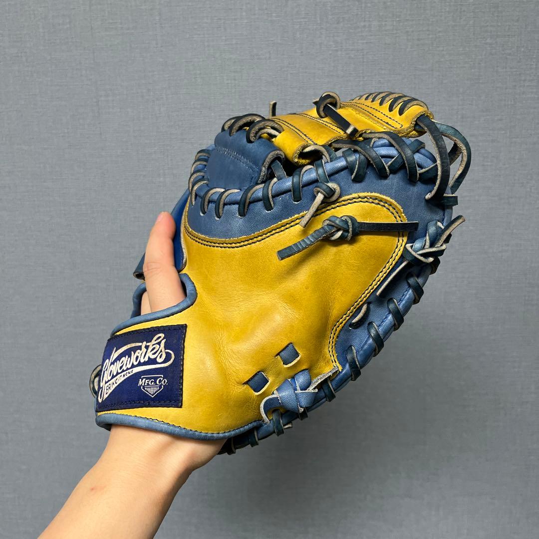 1127 グラブワークス 型抜群 即戦力 硬式兼軟式 キャッチャーミット