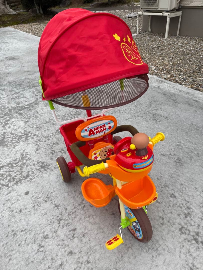 アンパンマン 三輪車 アンパンマンデラックス2