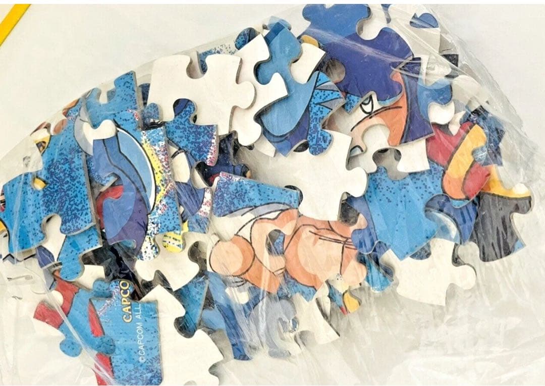 当時 未開封 ロックマン4 100ピース ジグソーパズル 箱付