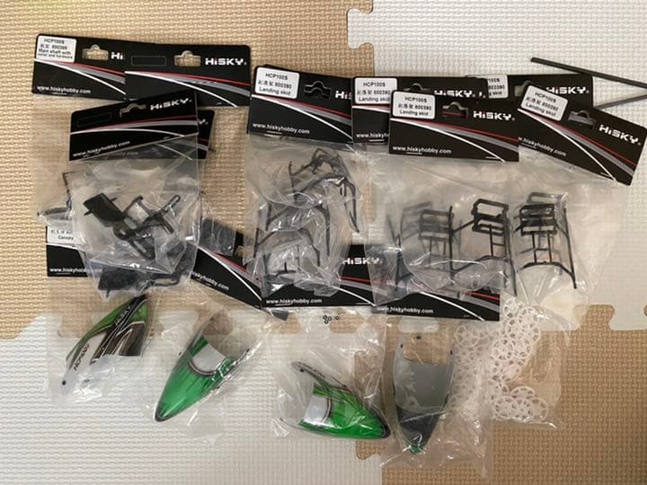 京商　HCP100S レディセット　大量予備パーツ付