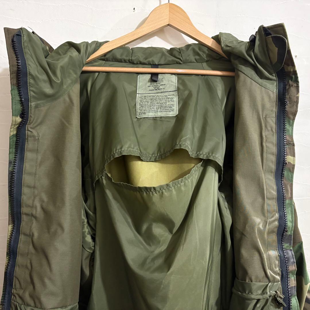 vintage92年USArmy緑カモゴアテックスパーカM/R
