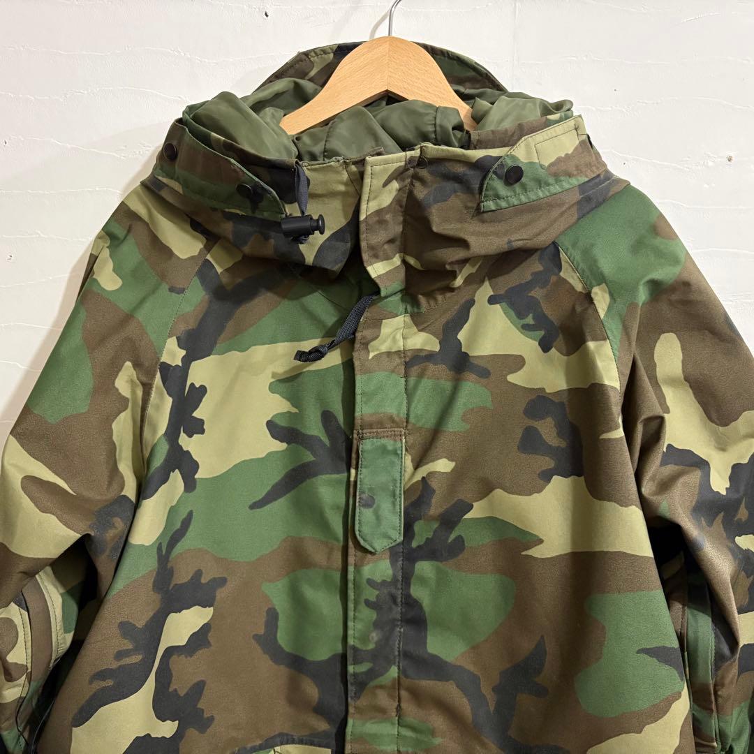 vintage92年USArmy緑カモゴアテックスパーカM/R