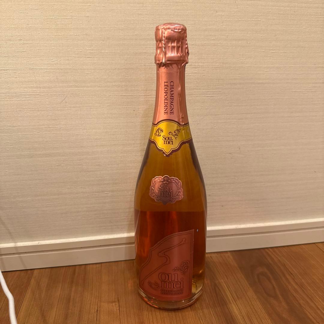 未開封！☆soumei☆ソウメイ ロゼ シャンパン　750ml