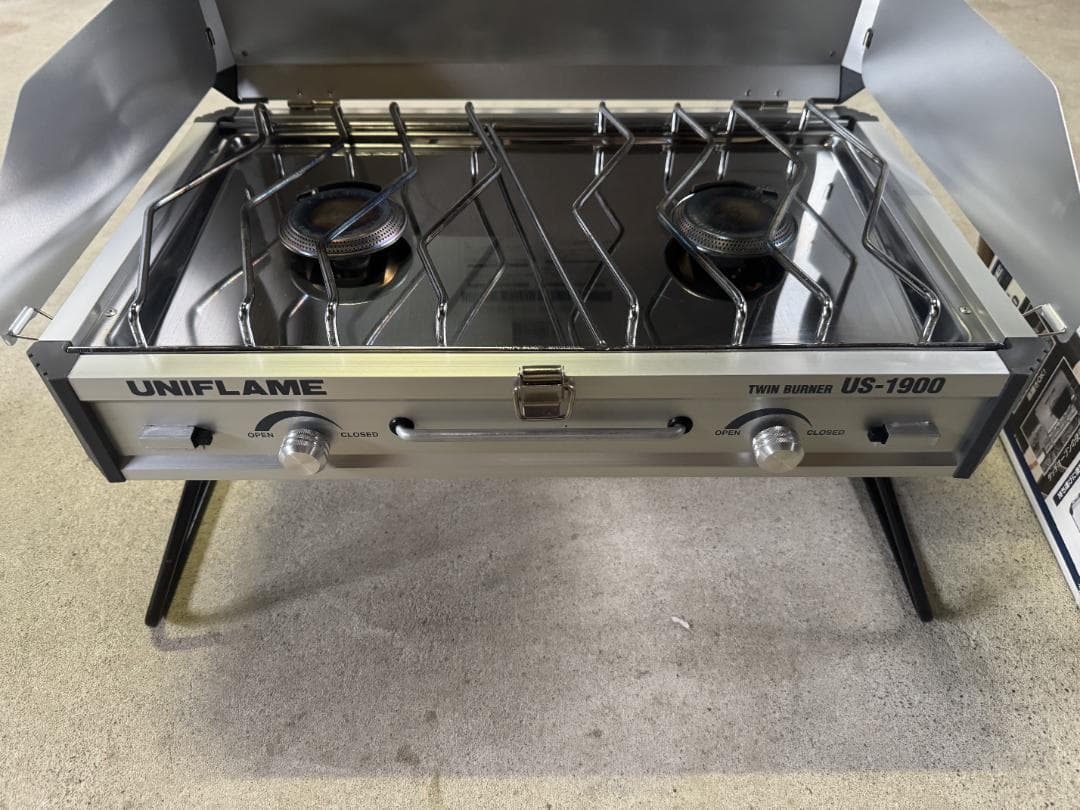 ユニフレーム ツインバーナー US-1900 キッチンスタンドⅡ セット