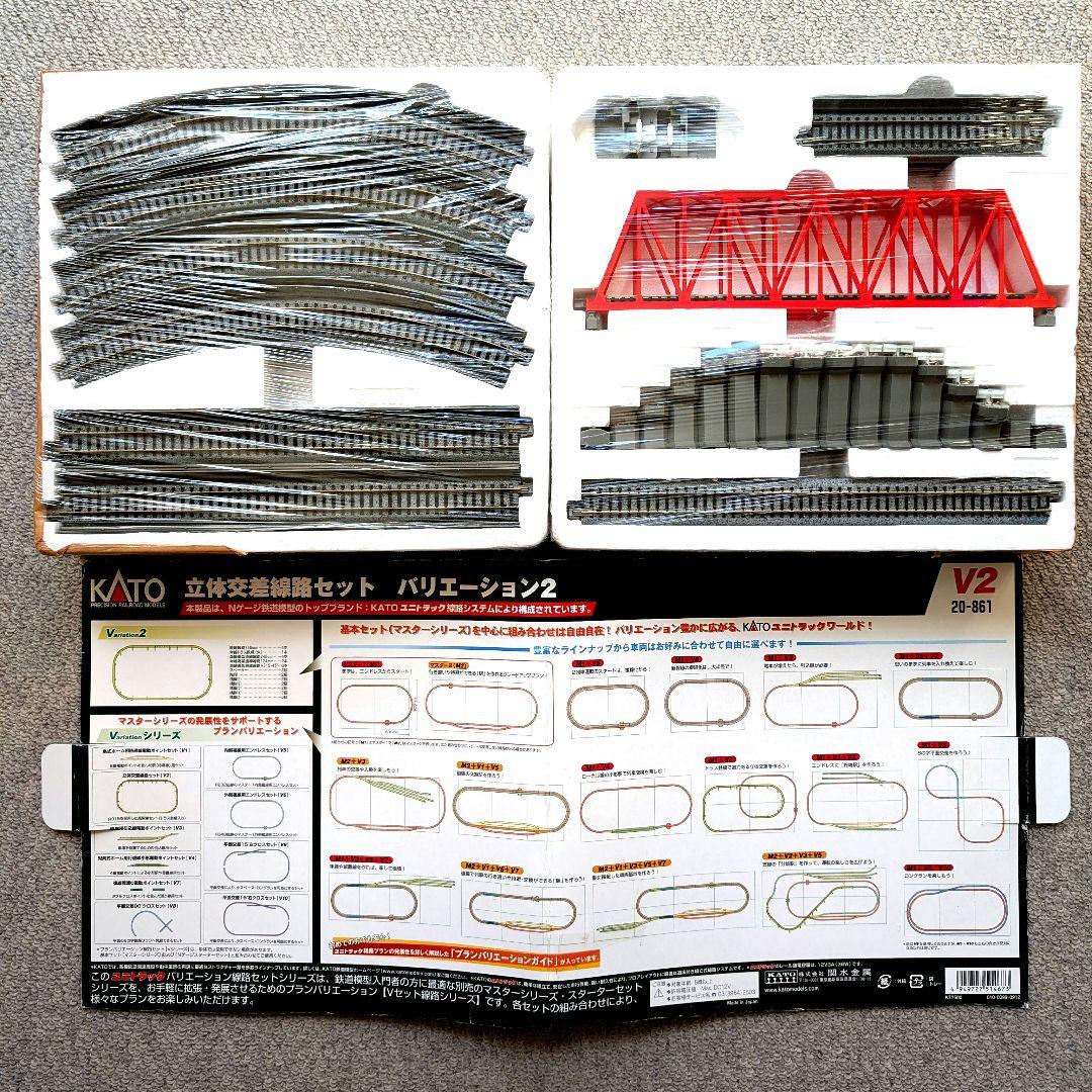 KATO　UNITRACK ローカルホームセット　線路セット　M1 V2 N2