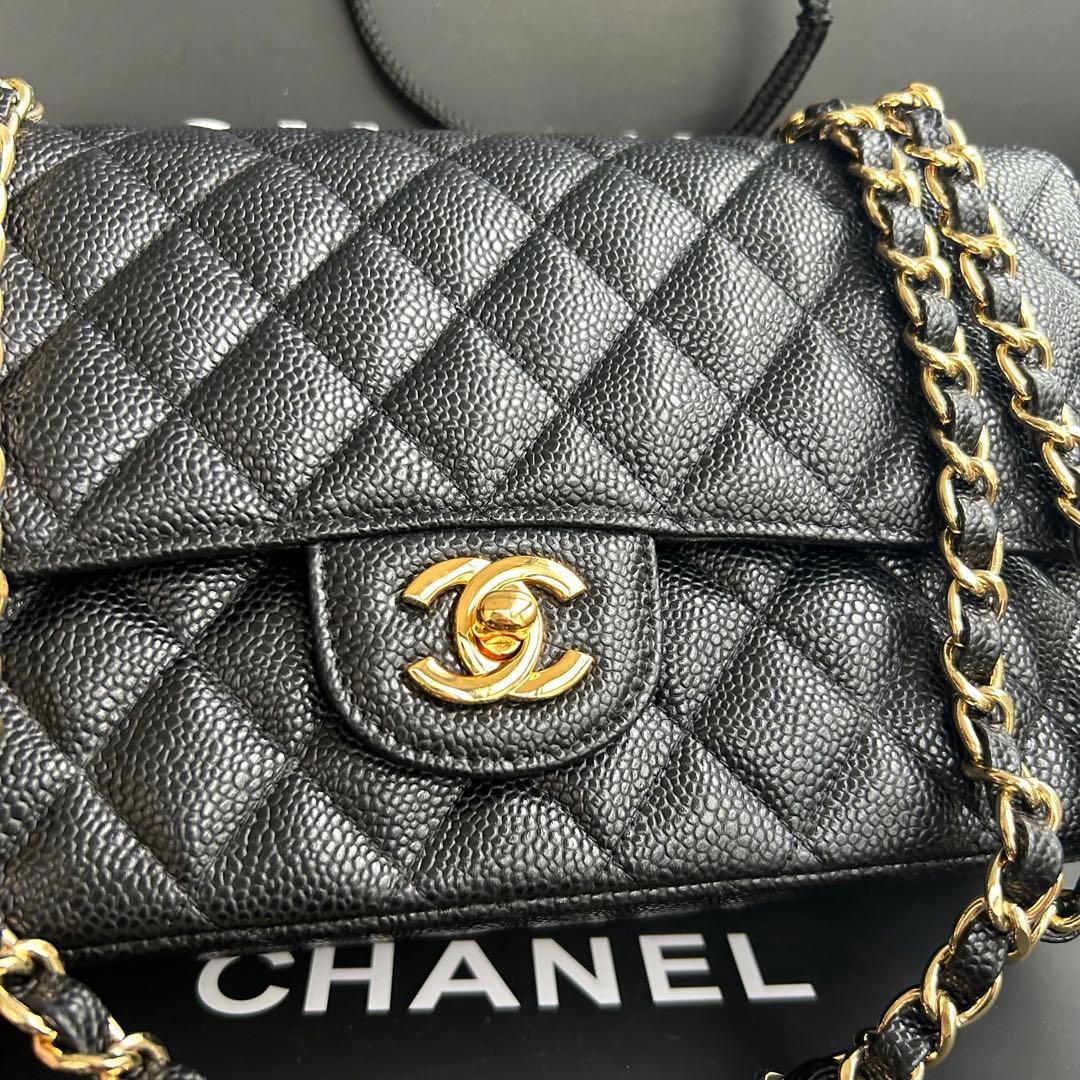 ブラック レザー ショルダーバッグ