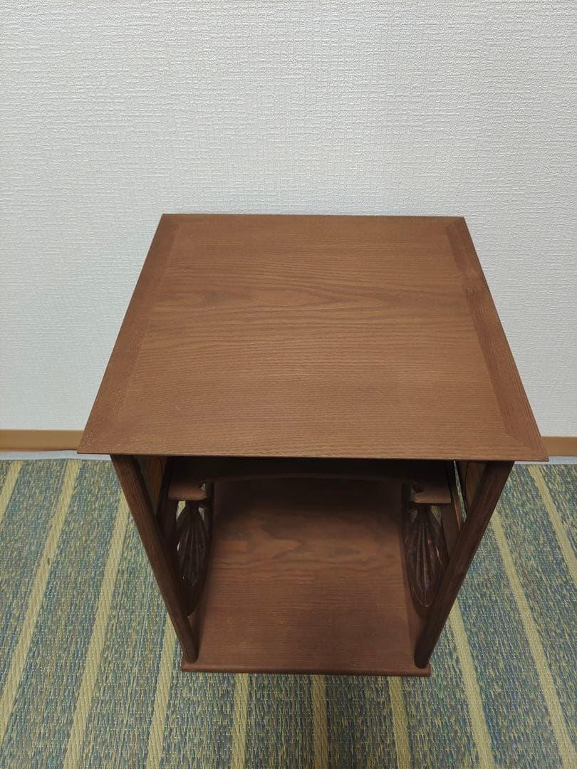 淡々斎好写 小川一徳作 御幸棚 煎茶道具 茶棚 茶事 棚物 紙箱 未使用品