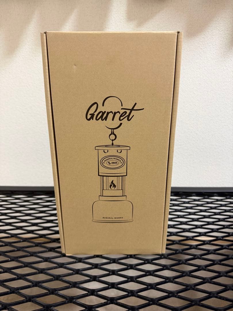 MINIMAL WORKS Garret ランタン 木箱付き