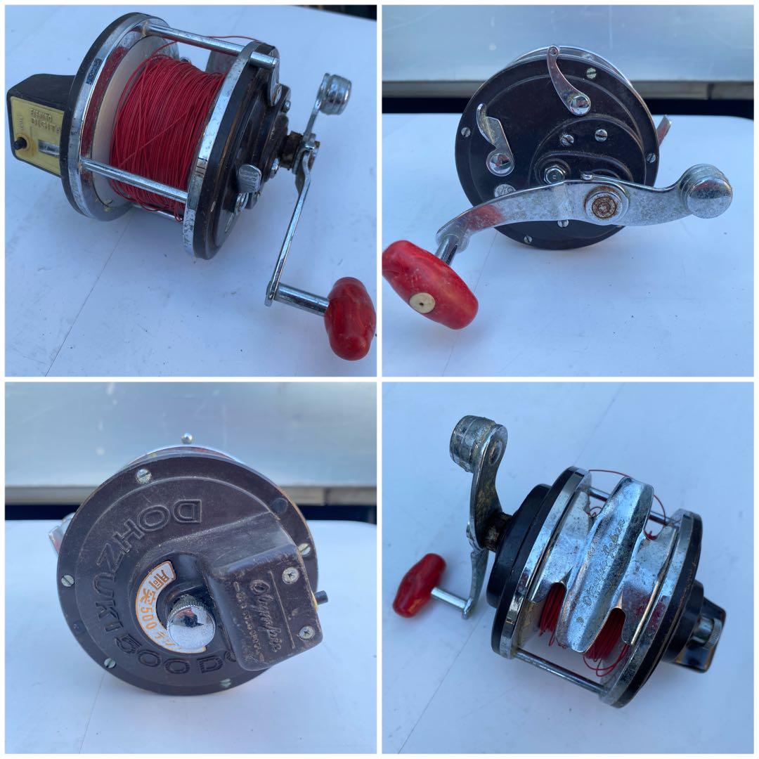 リール5個セット　現状渡し品　胴突など
