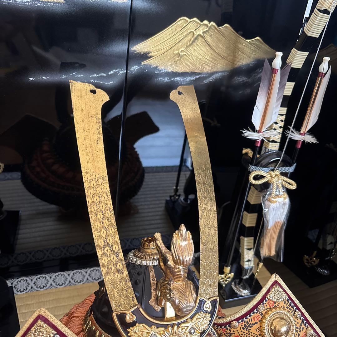 端午の節句　兜セット　光玉作