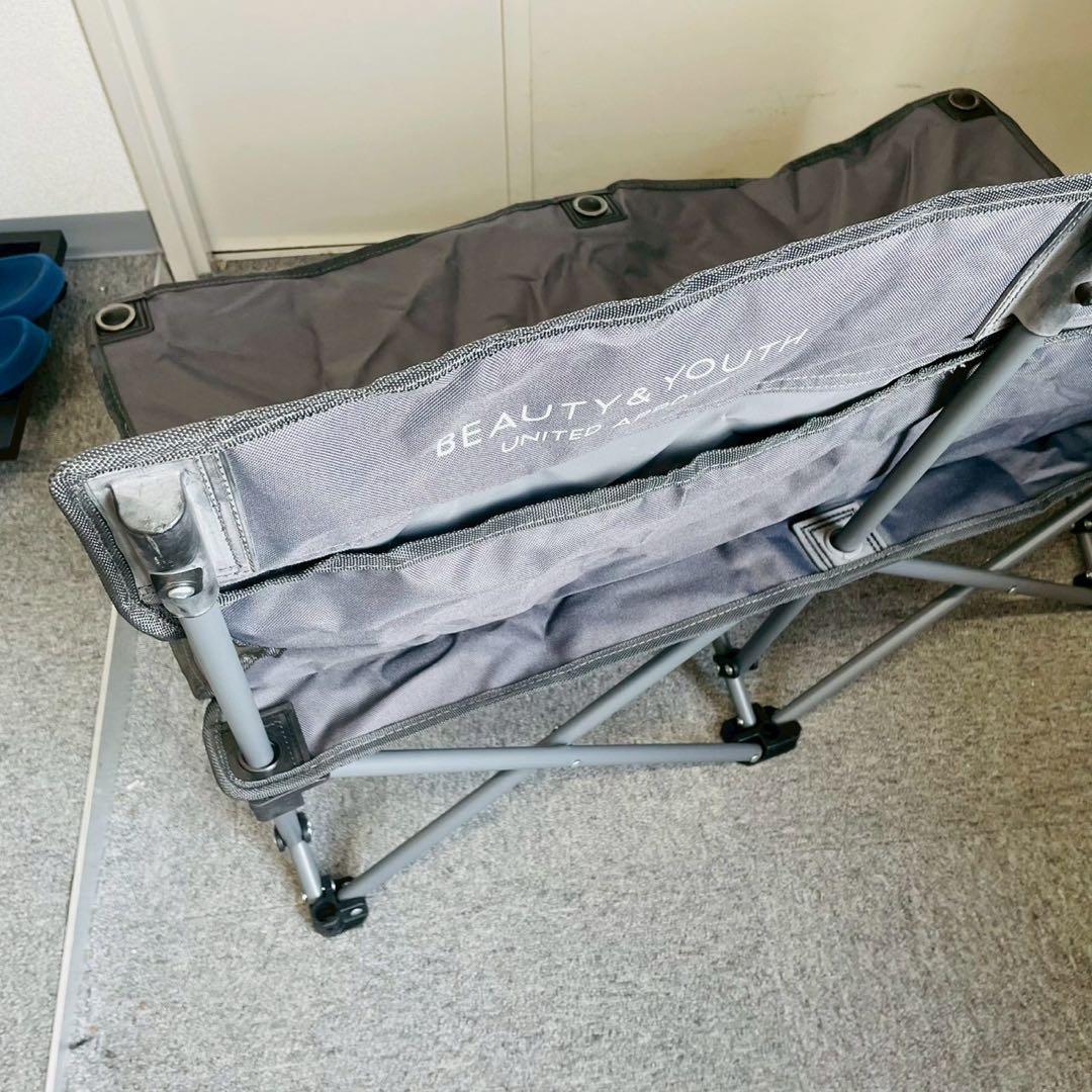 コールマン ユナイテッドアローズ ファンチェアダブル UA グレー WW5128