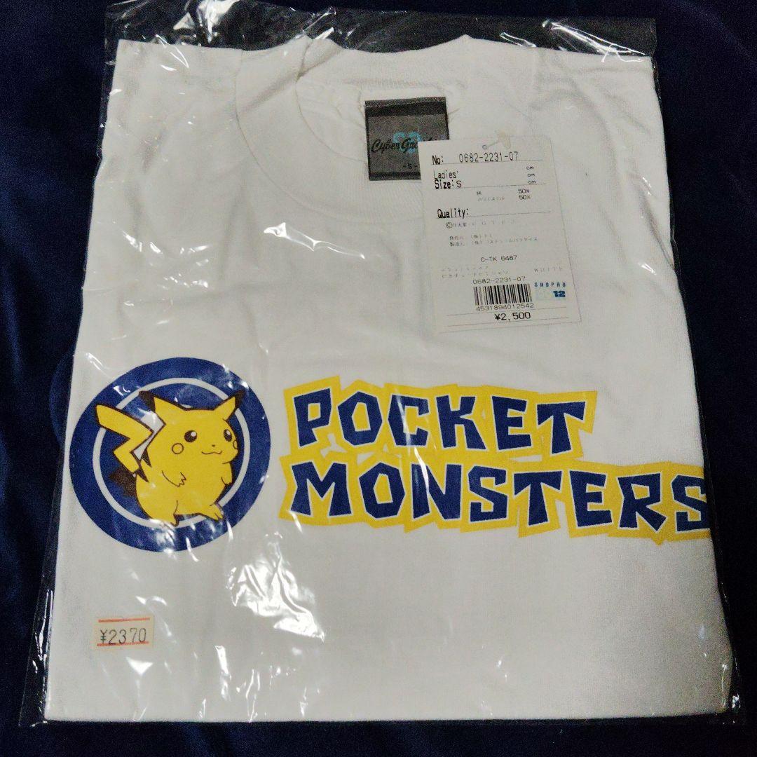 デットストックポケットモンスター 初期ピカチュウ Tシャツ S