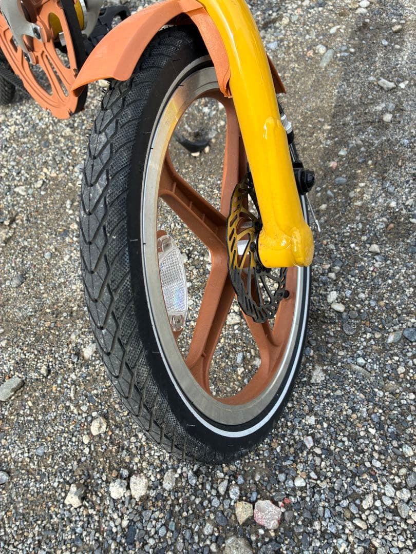 送料込　ストライダ　自転車　イエロー　美品　strida5