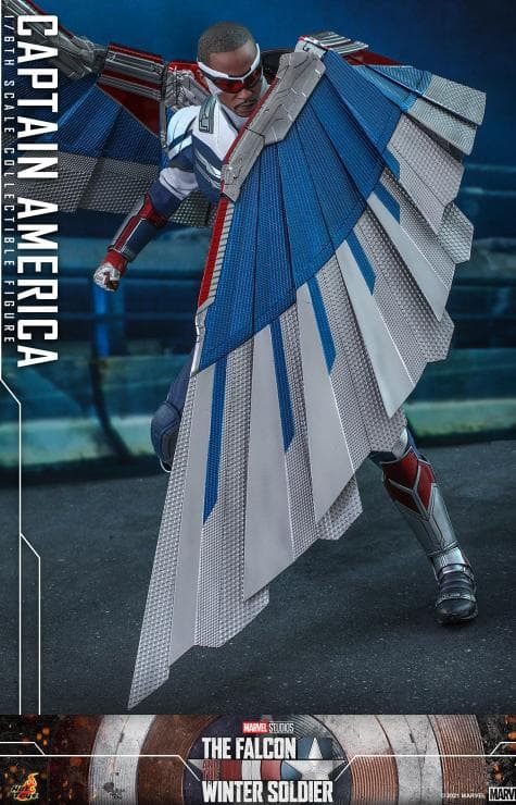 ホットトイズ　キャプテンアメリカ　ファルコン＆ウィンター・ソルジャー