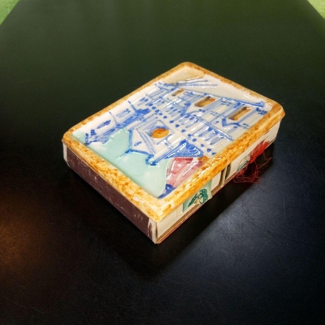 サンタ・マリア・デル・フィオーレ大聖堂をモチーフにしたと思われるマッチ箱　レトロ