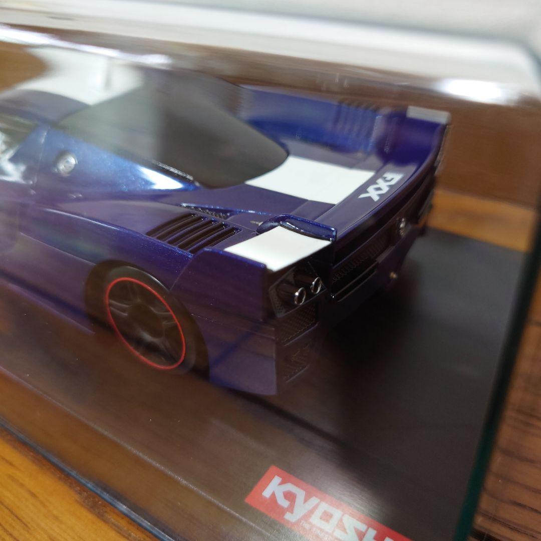 ★京商ミニッツボディフェラーリ FXX (メタリックブルー)
