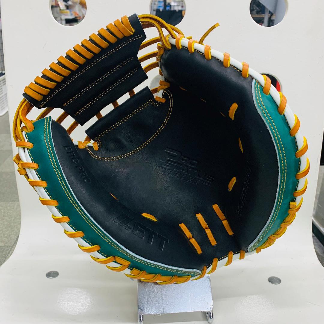 ゼット　プロステイタス　オリジナルオーダーミット　軟式用　捕手用　森型　272型