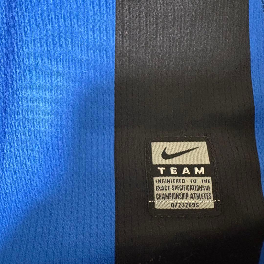 m*m様 インテルミラノ　09/10ホーム　No.4サネッティ　Lサイズ　三冠