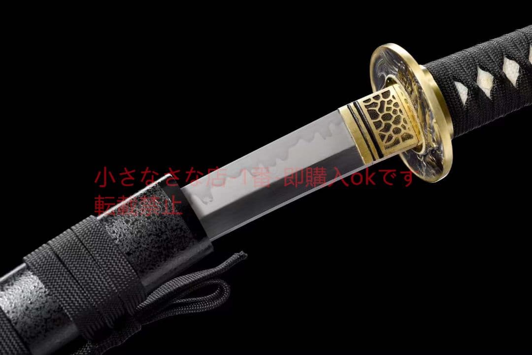 12寸T10焼刃三色研磨『海妖短刀』古兵器 武具 刀装具 日本刀 模造刀 居合刀