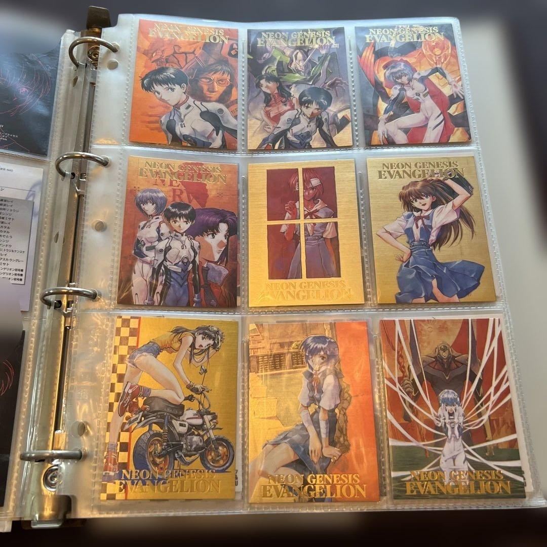 【コンプリート】新世紀エヴァンゲリオン カルダス マスターズ 公式バインダ