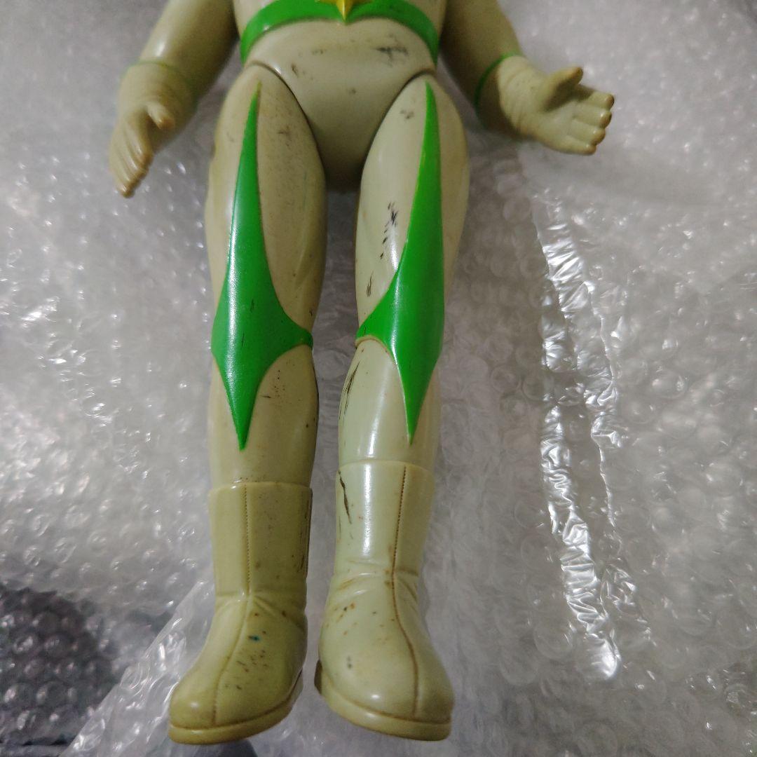 ブルマァク　ミラーマン　ジャイアント　面取れ　ソフビ　38cm　現状品