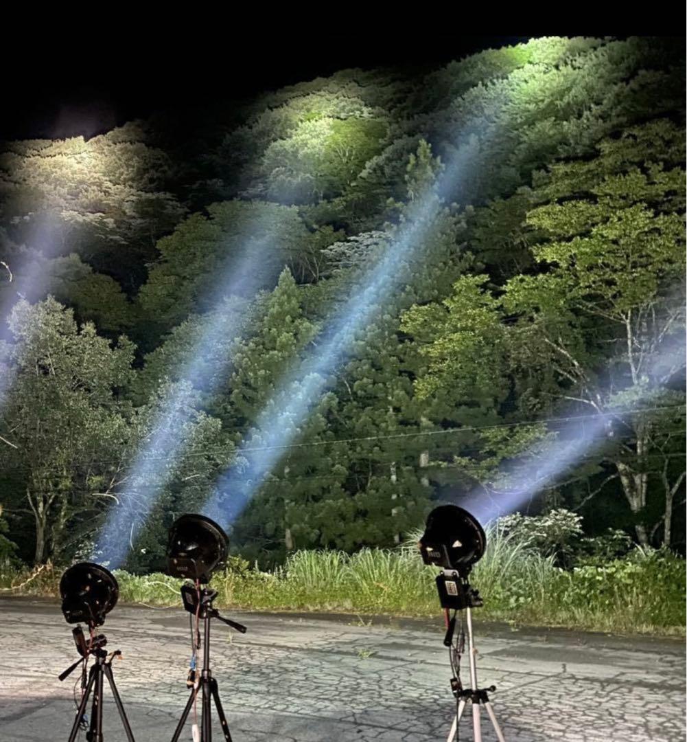 爆光 新品 強力 HID7インチ 122W程度紫外線強化バルブ 灯火採集に！