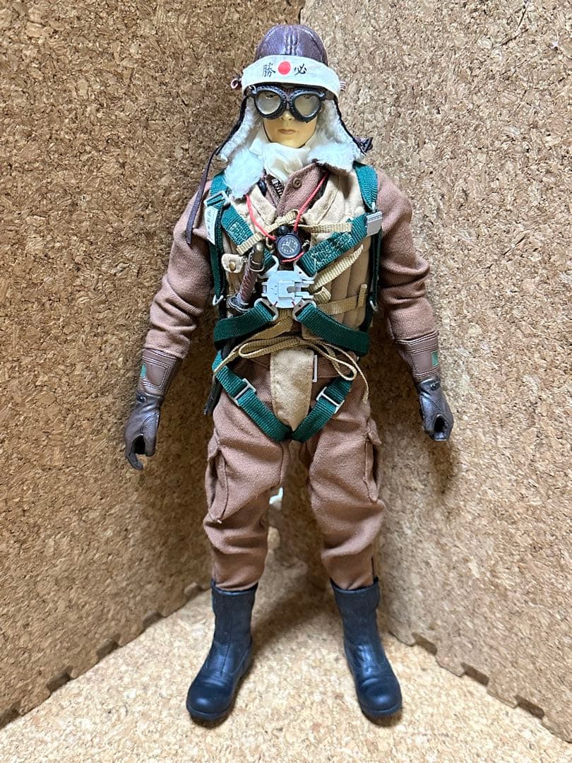 ミリタリーフィギュア　海軍パイロット　1/6 サイズ　ジャンク品