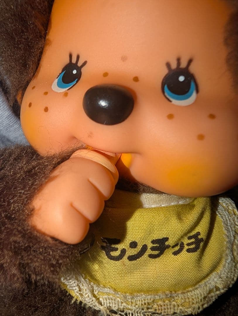 昭和50年代 新品モンチッチぬいぐるみ2体(縦15cm横約6cm厚み約5cm)