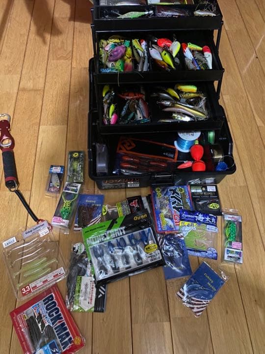 バス釣りルアーワーム類