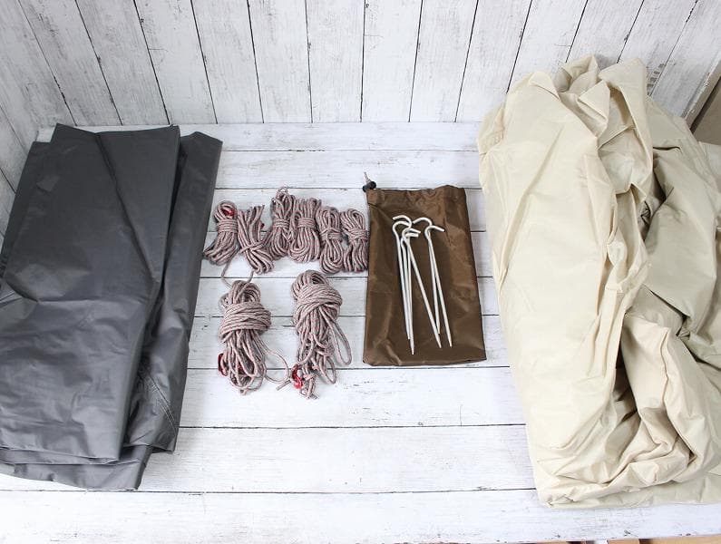 スノーピーク HDタープ ヘキサエヴォ Pro.TP-260iv 別売りルーフ付